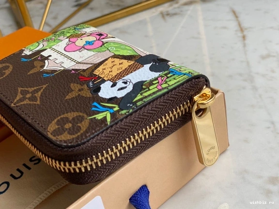 WIS VUITTON COIN ZIPPY PURSE LOUIS 0814